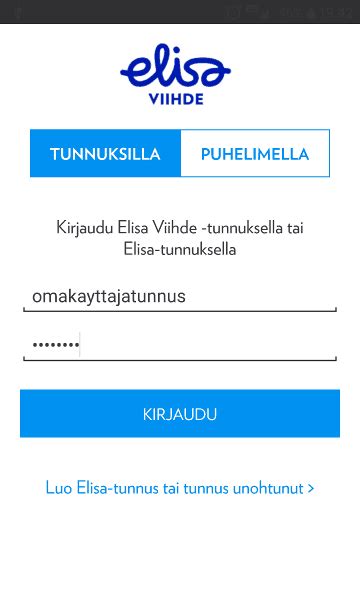 titania kirjaudu sisään.